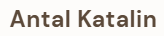 Antal Katalin pszichológus
